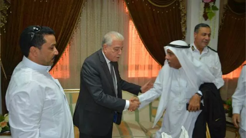 فودة يستقبل مشايخ وعواقل جنوب سيناء للتهنئة بعيد الفطر