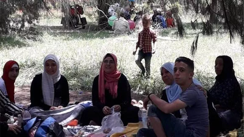 حديقة الأورمان تستقبل المواطنين في ثاني أيام العيد .. صور