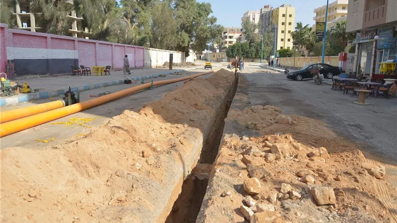 رئيس الجهاز: توصيل الشبكة الرئيسية للغاز بمدينة المنيا الجديدة