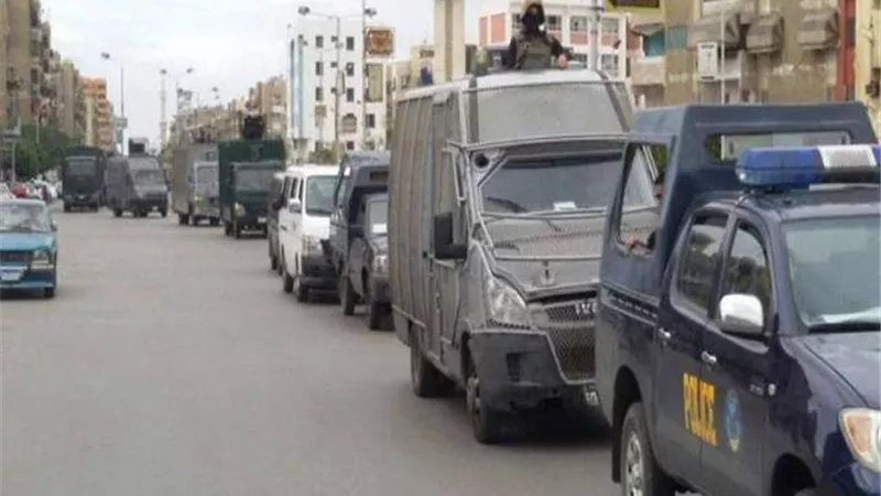 حملة أمنية بكفر الشيخ لضبط الخارجين عن القانون