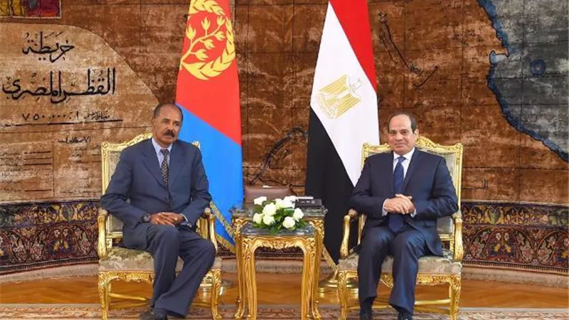 الرئيس يؤكد لـ أفورقى حرص مصر على ترسيخ التعاون الاستراتيجي مع اريتريا .. فيديو