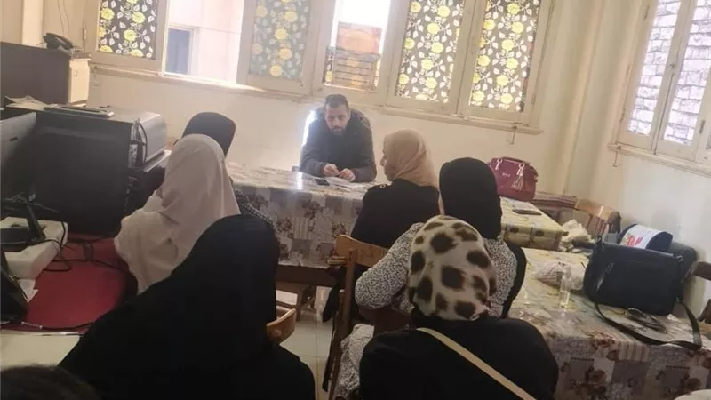 فاعليات التدريب الميداني لطالبات علم الاجتماع بآداب المنيا