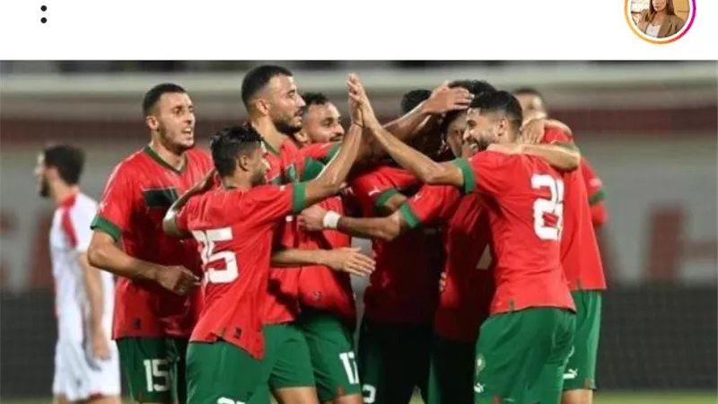 هند صبري تهنئ أسود الأطلس بالفوز على اسبانيا