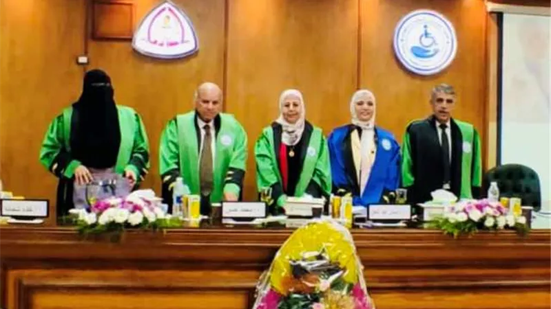 معلمة الإسماعيلية تحصل على دكتوراة في صعوبات التعلم بإمتياز