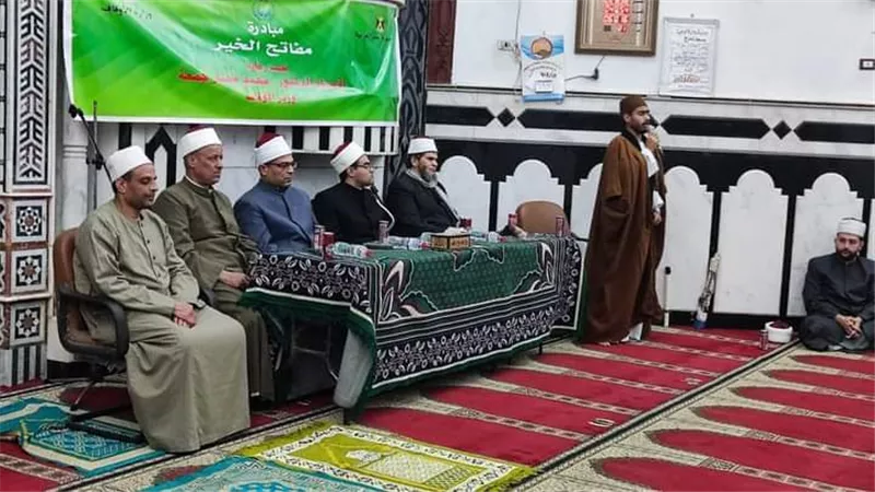 ختام المرحلة الأولي من مبادرة مفاتيح الخير بمساجد القليوبية