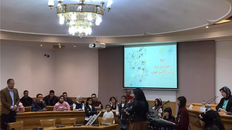 الأعلى للثقافة يلقى الضوء على أوركسترا الأنامل الصغيرة