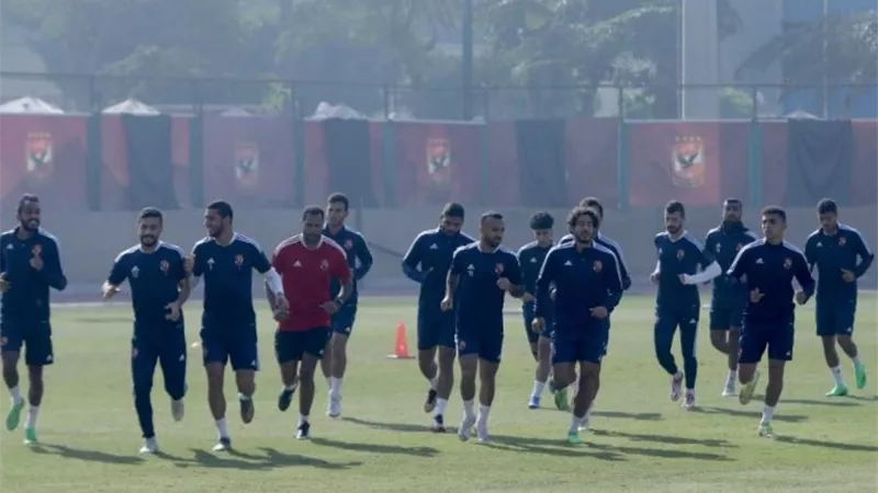 الاهلى يستعد بقوة للاتحاد السكندري فى الدورى