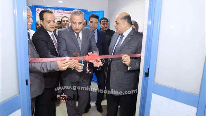 محافظ سوهاج يفتتح وحدة مناظير الجهاز الهضمي بمستشفى الحميات