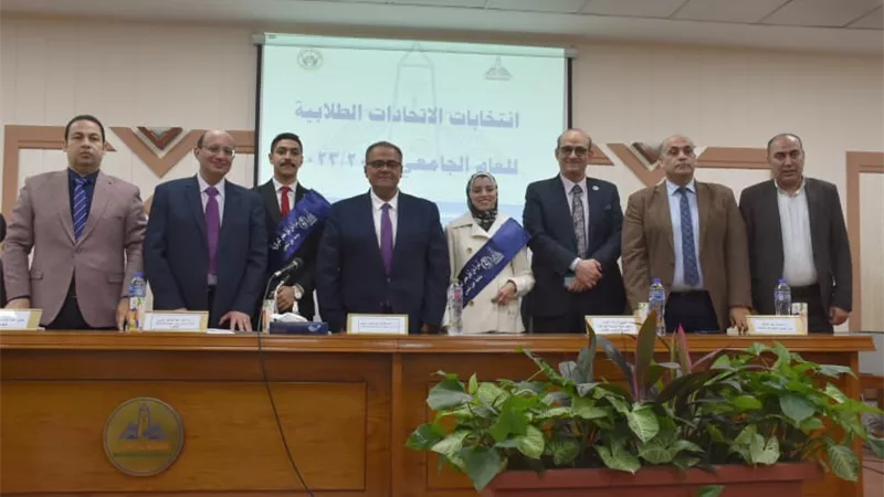 فوز الطالب محمد رضا عبد السلام برئاسة اتحاد طلاب جامعة عين شمس