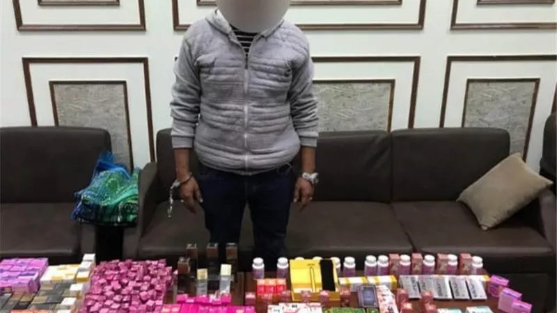 ضبط شخص يبيع منشطات مجهولة على الفيسبوك في الإسكندرية