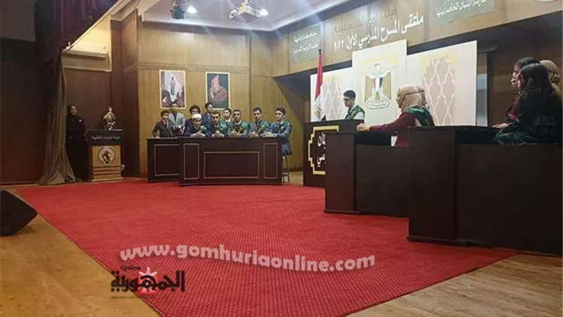 محاكاة لنموذج مجلس النواب بشبان بنها ..معا لتحفيف منابع الفساد