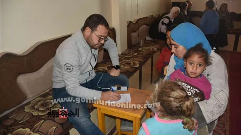 جامعة السادات تطلق قافلة طبية بقرية الشهيد قنديل بمركز بدر بالبحيرة