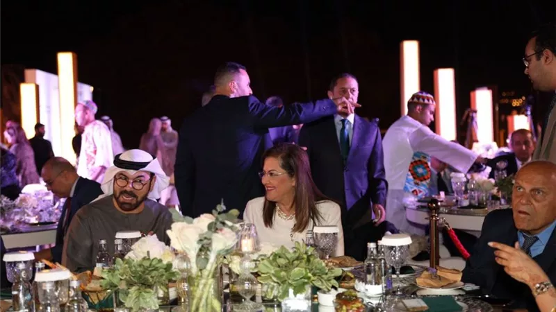 وزيرة التخطيط تفتتح حفل العشاء الرسمي بمناسبة إطلاق 