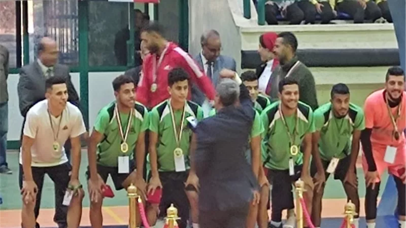 بنها تحصد الميدالية الذهبية وكأس البطولة العربية للجامعات