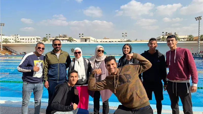 جامعة القناة تفوز بفضية التتابع لزعانف مونو ببطولة 