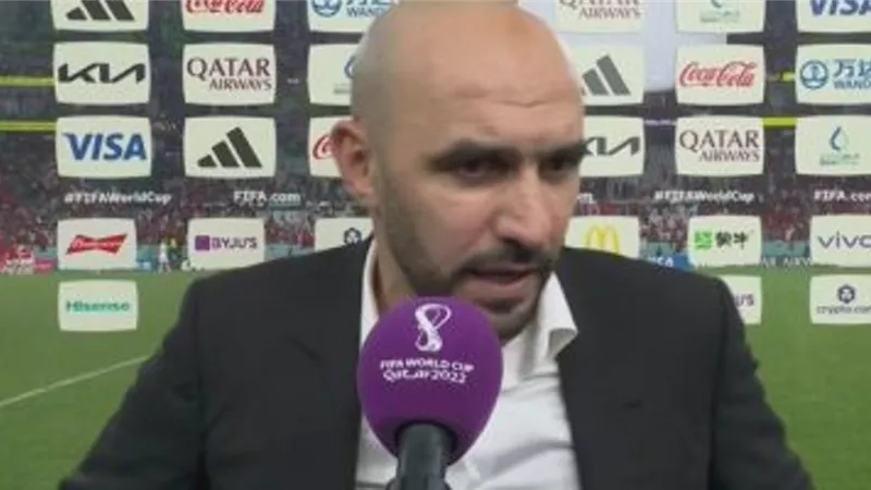 الركراكي : أتمنى أن يلعب رونالدو أمامنا غدا وهدفنا دخول التاريخ