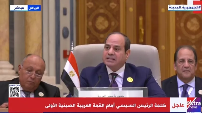 الرئيس السيسي: أدعو إلى وضع الأمن المائي العربي على رأس أولوياتنا
