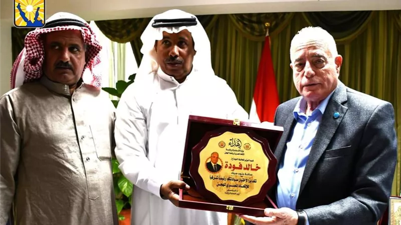 محافظ جنوب سيناء رئيسا شرفيا للإتحاد المصرى للهجن