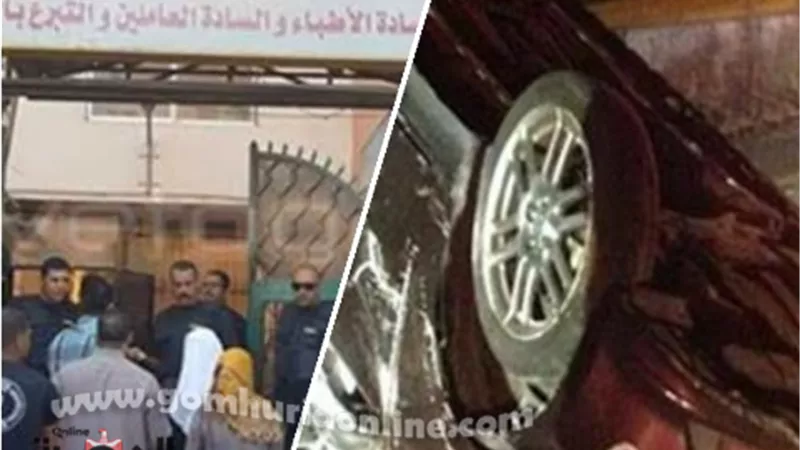 بينهما فتاه أجنبية .. مصرع وإصابة 5 في حادث تصادم ببنها