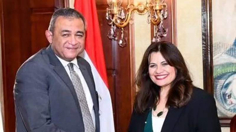 وزيرة الهجرة تستقبل قنصل مصر العام الجديد بفرانكفورت