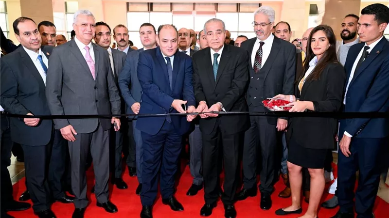 وزيرا التموين والصناعة يفتتحان فعاليات المعرض الدولي للذهب 