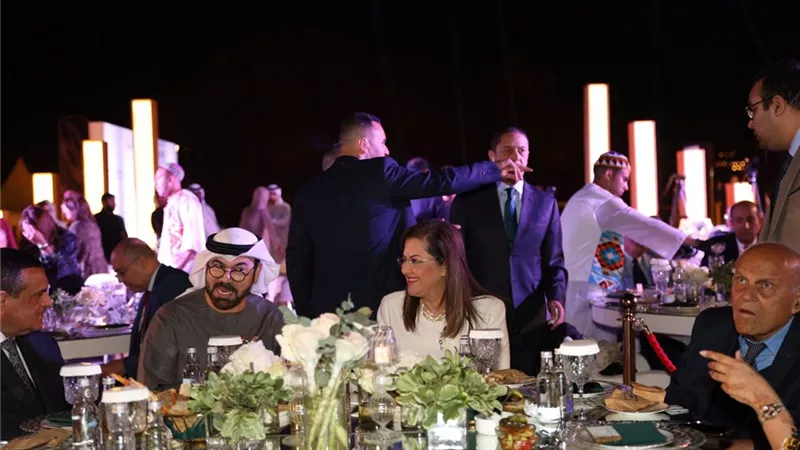 وزيرة التخطيط والتنمية الاقتصادية تفتتح حفل إطلاق مركز خدمات مصر