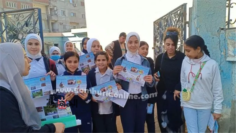 تنظيم زيارات ميدانية لطلاب مدارس الشرقية لمحطة مياه الشرب بديرب نجم