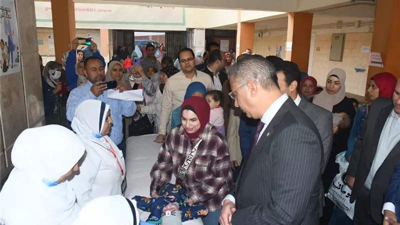انطلاق أعمال الحملة القومية للتطعيم ضد مرض شلل الأطفال