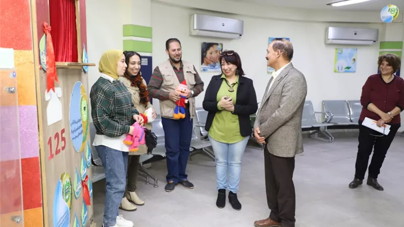 الشرقاوي يتفقد مركز التدريب وادارة الخط الساخن ومركز خدمة العملاء