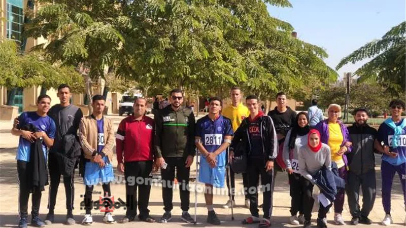 جامعة السادات تحصد ثماني ميداليات في 