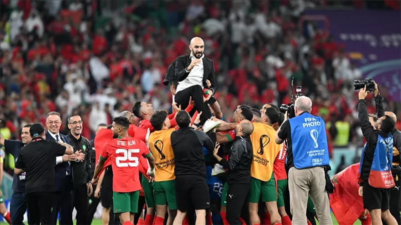 مدرب المغرب يكشف السر وراء التأهل لنصف نهائي كأس العالم