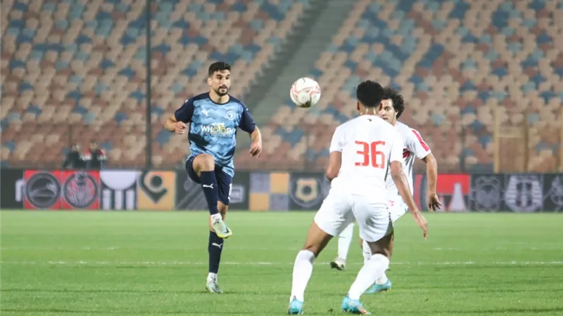 بقدم مصطفى شلبى .. الزمالك يتقدم بهدف أمام بيراميدز فى الشوط الأول