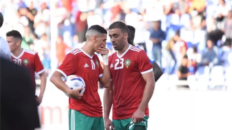تعرف على سبب خروج مهاجم المغرب من حسابات الركراكى