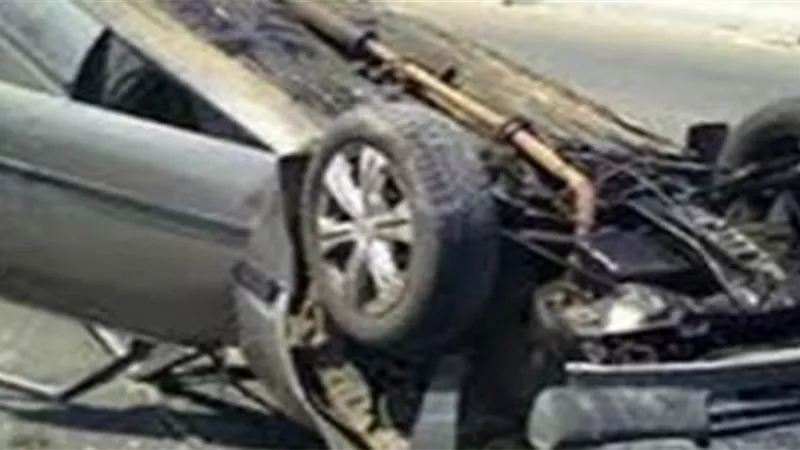 إصابة 3 بينهم شقيقان فى حادث انقلاب سيارة ملاكي بالبحيرة