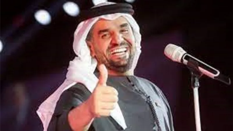 الصور الاولى لـ حسين الجسمي فى عقد قرانه