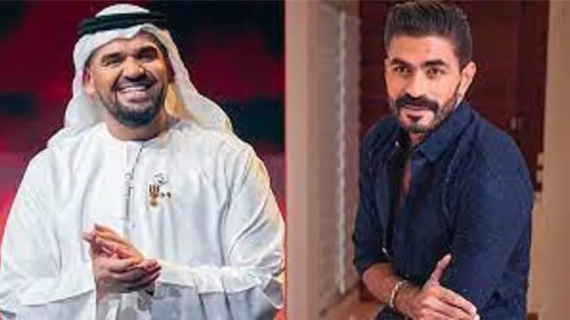 خالد سليم يهنئ الجسمي بعقد قرانه