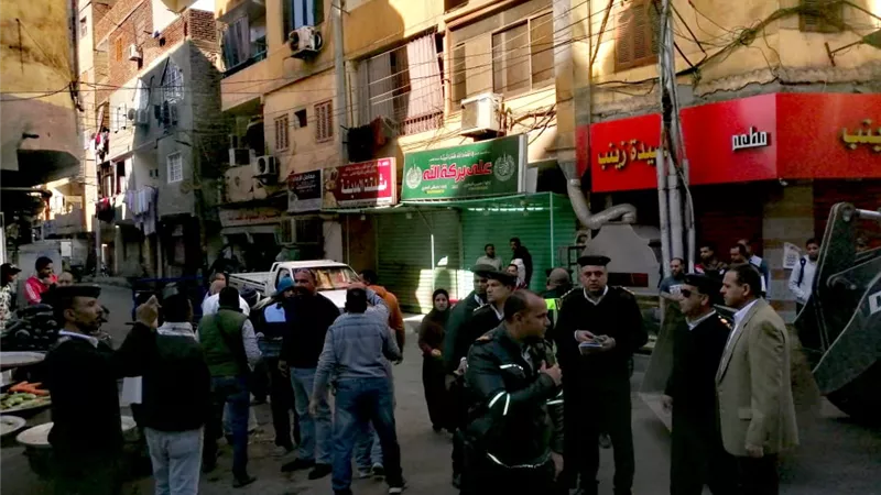 حملات لمطاردة العشوائية والباعة الجائلين والحفاظ على المظهر العام