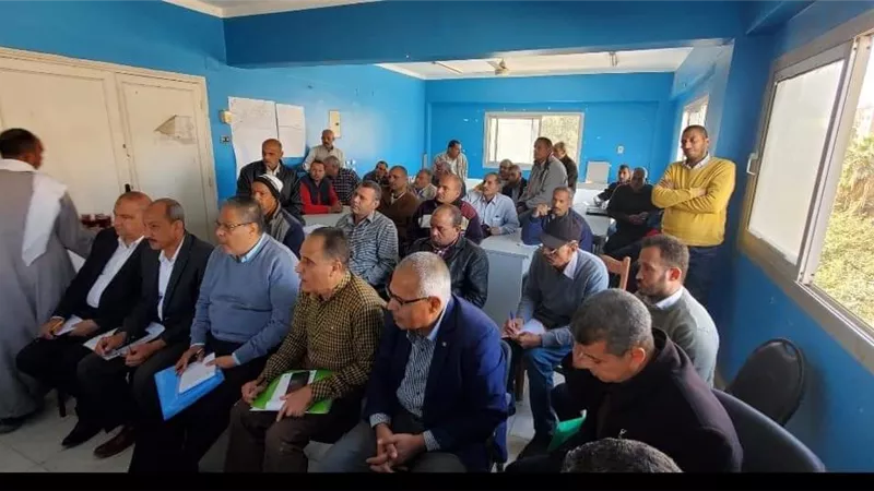 استجابة سريعة من مديرية الزراعة بالمنيا لشكاوى بعض مزارعي أراضي