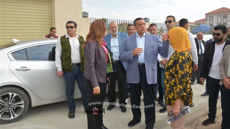 وزير التنمية المحلية ومحافظ دمياط يفتتحان 