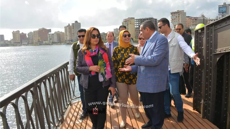 وزير التنمية المحلية ومحافظ دمياط يتفقدان تطوير 