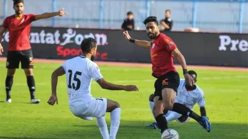 الشوط الأول.. سيراميكا يتقدم على حرس الحدود بهدفين دون رد
