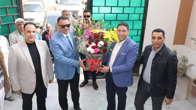 الشباب والرياضة بالجيزة تحتفل بشلش والوكيل..صور