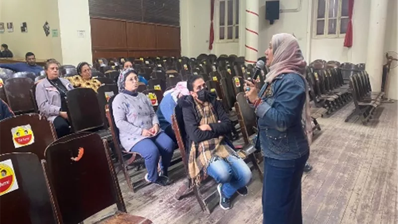 القوى العاملة: ندوة توعية عن العنف ضد المرأة بالغربية