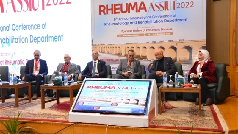 جامعة أسيوط تشهد افتتاح المؤتمرالدولي السنوي الثامن لقسم الروماتيزم