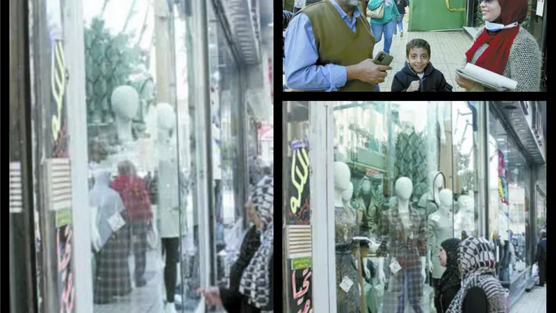 سوق الملابس الشتوية .. يبحث عن زبائن!!