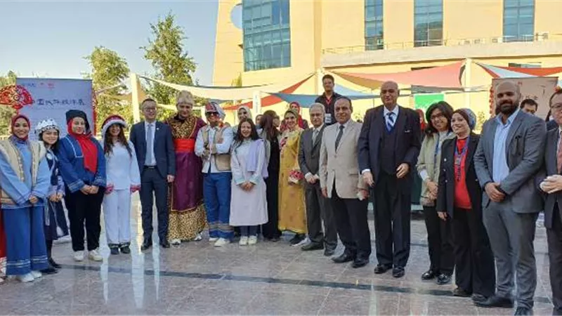 قيادات جامعة بدر تفتتح مهرجان الثقافة الصينية بمشاركة هواوى..فيديو