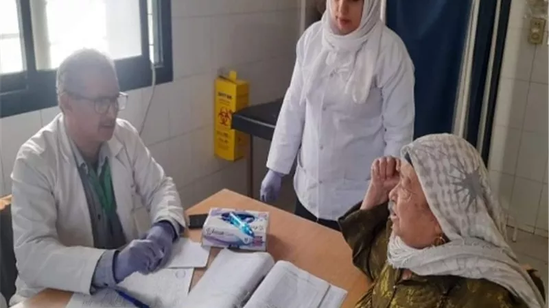 قوافل علاجية تزامنا مع حملة التطعيم ضد شلل الأطفال بصحة بالقليوبية