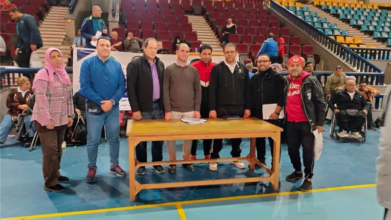 المنوفيةالمركز الثاني باللقاء الرياضي المجمع لذوى الاحتياجات الخاصة