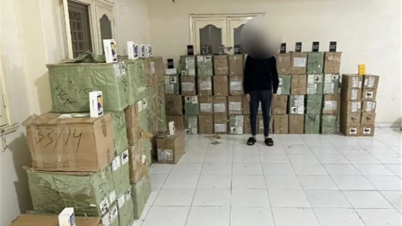 القبض على شخص تاجر في الهواتف المجهولة بالقاهرة