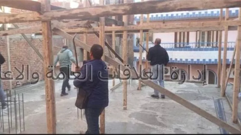 وقف تنفيذ حالات بناء بدون ترخيص في الإسماعيلية